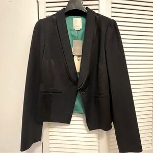 Anthropologie Elevenses Tuxedo Blazer